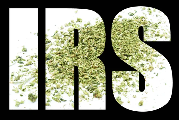 Marihuana en Cannabis belasting Irs — Stockfoto