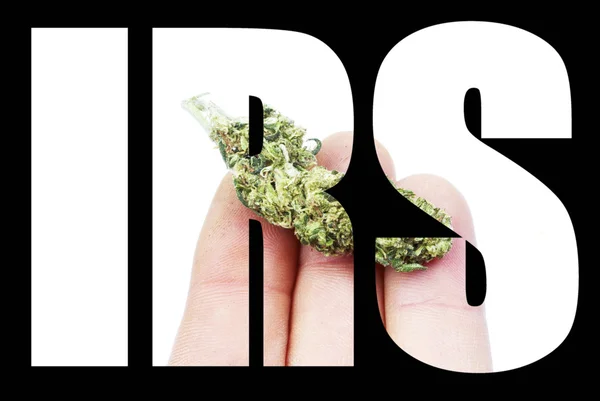 Marijuana och Cannabis skatt Irs — Stockfoto