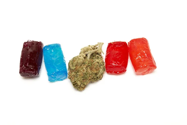 Marijuana Thc Candy — Stockfoto