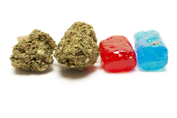 Marijuana thc caramelle — Foto Stock