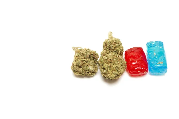 Марихуана THC Candy — стоковое фото