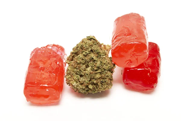 Marijuana thc caramelle — Foto Stock