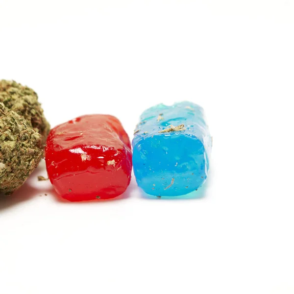 大麻的 Thc 糖果 — 图库照片