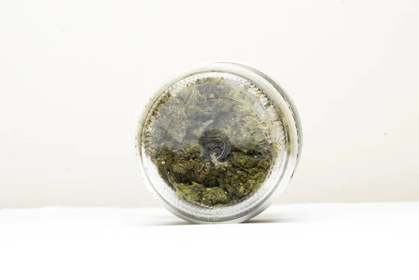 Burk av Marijuana — Stockfoto