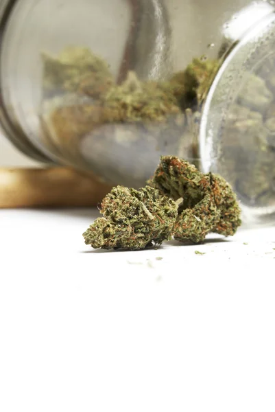 Marihuana o Cannabis Buds — Foto de Stock
