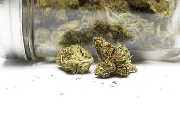 Marijuana or Cannabis Buds — Stock Photo, Image