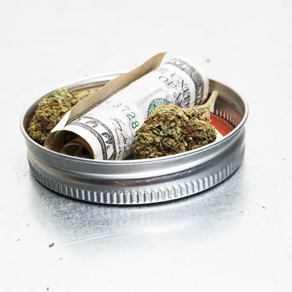 Legal Marijuana Bud Cannabis Pot or Weed — Stock Photo, Image