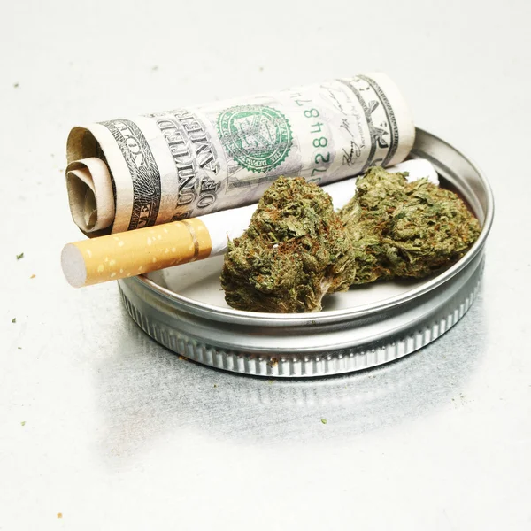 Marihuana Bud Cannabis Pot eller Weed – stockfoto