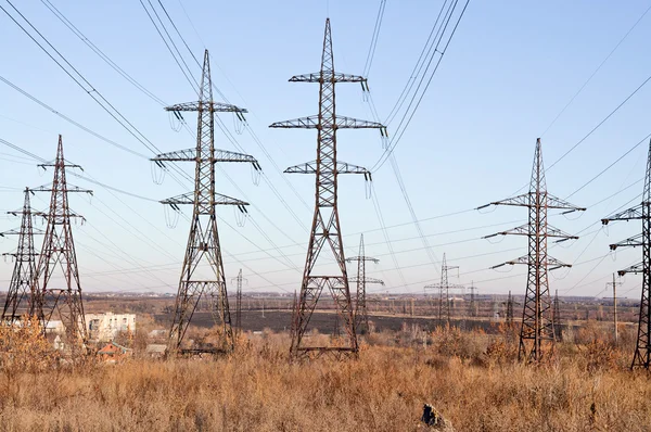 Электростанция для электроэнергетики — стоковое фото
