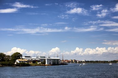 Latarnia morska, morze, budynki, budynki nad morzem, Szwecja, Szweckie wybrze? e, wybrze? e,