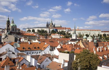 Prag 'ın eski kasabası.