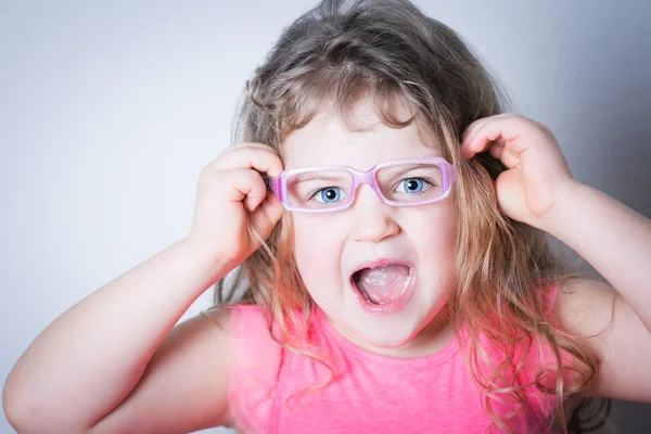 Stressed child cries Royalty Free Stock Images