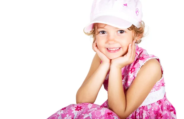 Smiling little girl — Stock Photo, Image