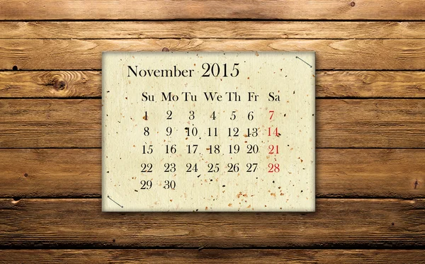 November 2015 — Stockfoto
