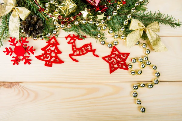 Fabric Christmas decoration — Stock Photo, Image