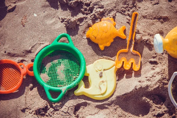 Jugando en la playa — Foto de Stock