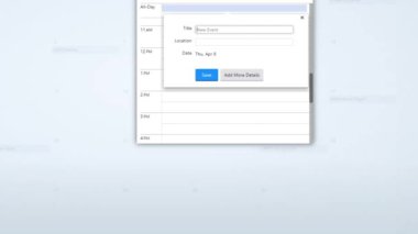 Yapılacaklar Listesindeki Bir Doğum Gününün Zamanlanmış Takvimi Hatırlatıcısı Oluşturuluyor. Kişisel Düzenleyici Randevu Defterinde Prompt Oluştur. Günlüğe Yazma Girdisinin Dijital Görünümü.