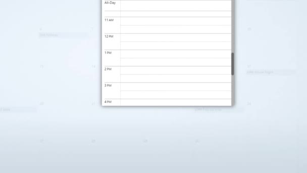 2012 Creating Schedulded Calendar Representation Team Meeting List 프로그램 Date — 비디오