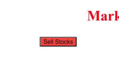 Fare imleci kayıyor ve web sitesinde borsa düşüşü ile panikle hisse senedi satıyor. İmleç Tıklayarak Satma Şirketi Hisselerini Çevrimiçi Aygıt Ekran Görünümü. İnternet Ağı üzerinden Bakış Ağı Web Sitesi.