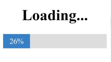 Web Sayfasının İşlem Çubuğu Aygıt Ekran Dijital Görüntüsü 'ne yükleniyor. Bilgisayar Yazılım İzleyici İşlem Dosyası, Video, Müzik, Veri Yükleme Bakış Açısı.