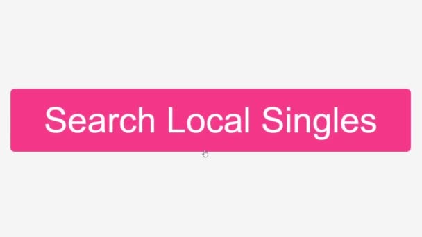マウスカーソルがスライドし ローカルシングルを検索 をクリックします デバイス画面オンライン上でシングルを表示するためにクリックしてカーソルのビュー日付ウェブサイトアプリ インターネットネットワークのウェブサイト上の視点 — ストック動画