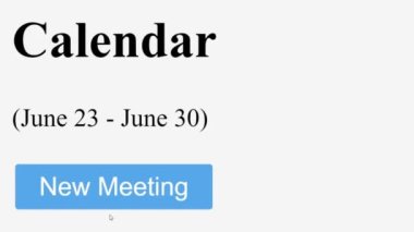 Takvimde Zamanlanmış Yeni Bir Toplantı Oluşturuluyor. Kişisel Düzenleyici Randevu Defterinde Prompt Oluştur. Günlük Tıklamasının Dijital Görünümü.