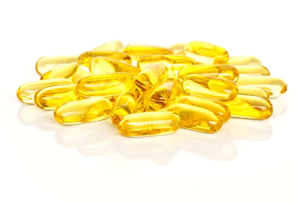 Fish Oil Supplements — Stock Photo, Image