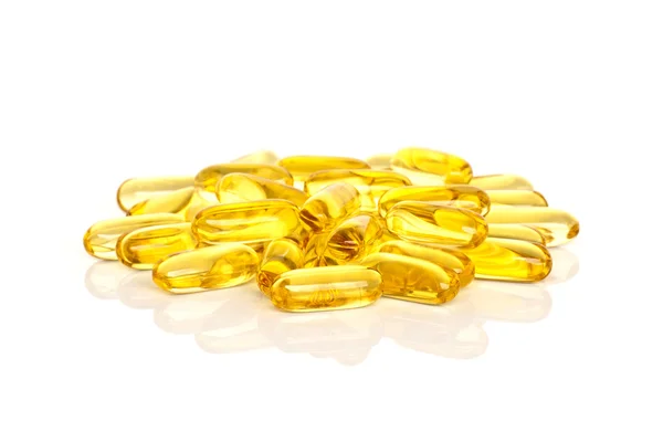 Fish Oil Supplements — Stock Photo, Image