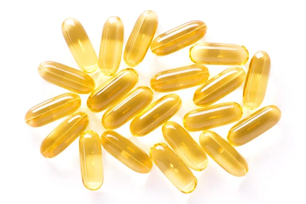 Fish Oil Supplements — Stock Photo, Image