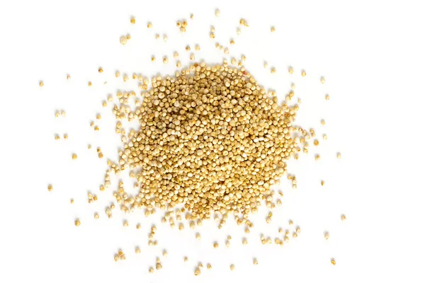 Yukarıdan Quinoa tohumları