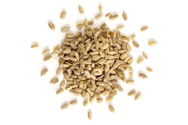 ayçiçeği tohumu yığını