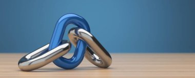 Takım işbirliği konsepti 3 boyutlu oluşturma.