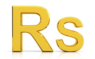 Sri Lanka Rupisi sembolü, Sri Lanka 'nın resmi para birimi