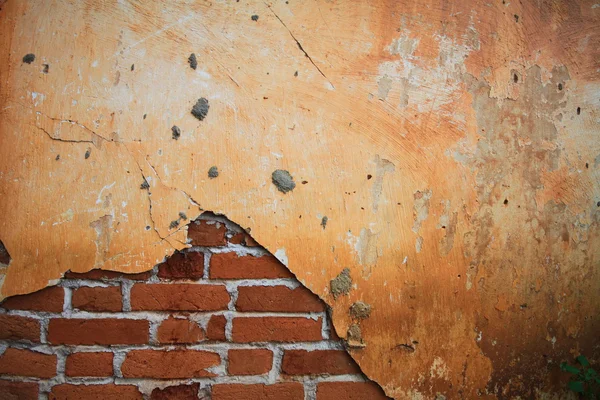 Oude bakstenen muur textuur achtergrond. Venetië — Stockfoto