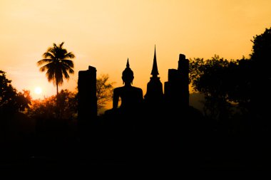 Tay siluet stil Buda