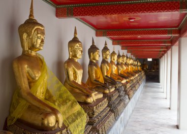 Tayland Tayland Buda heykeli altın Buddha Statue