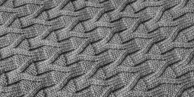 İlginç desenli gri pamuk kumaş.