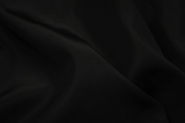 Siyah kırışık madde ve görünür detaylar. arkaplan
