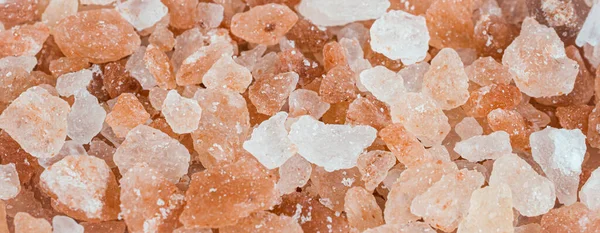 Pembe Himalaya tuzu ve görünür detaylar. doku veya arkaplan