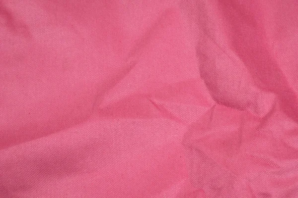 Tessuto Cotone Rosa Con Dettagli Vista Sfondo — Foto Stock