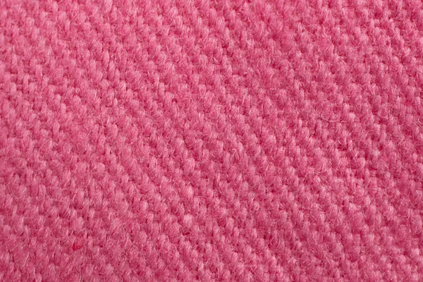 Tessuto Cotone Rosa Con Dettagli Vista Sfondo — Foto Stock