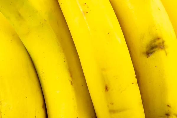 Macro Foto Plátanos Amarillos Fondo Textura —  Fotos de Stock