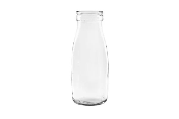 Kaca Membersihkan Botol Pada Latar Belakang Putih Yang Terisolasi — Stok Foto