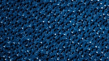 Mavi bulaşık teli ve görsel detaylar. arkaplan