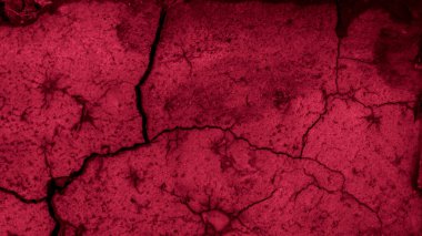 Görünür desenli kırmızı tuğlalı makro fotoğraf. arkaplan