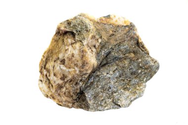 beyaz kuvars çizgili siyah taş izole edilmiş arkaplan