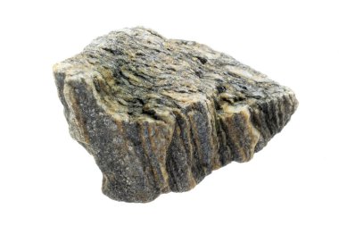 beyaz kuvars çizgili siyah taş izole edilmiş arkaplan