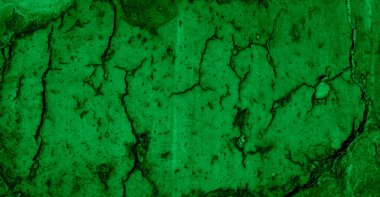 Görünür desenli yeşil tuğlalı makro fotoğraf. arkaplan