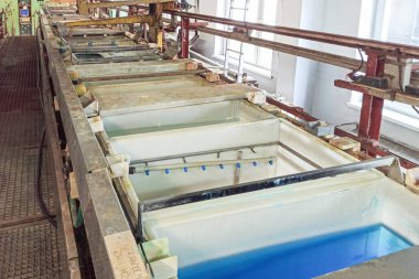 Yazdırılmış devre kartları için bakır elektrokaplama makinesi