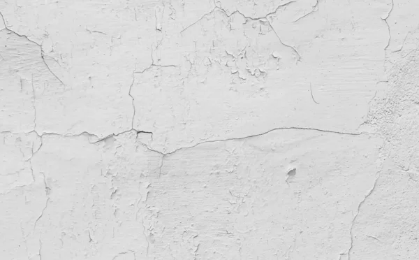 White Cracked Wall Visible Details Background — Stock Photo, Image